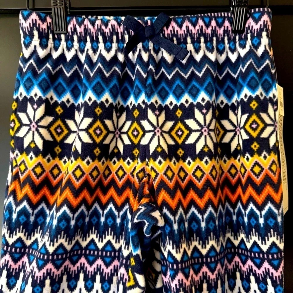 NWT Old Navy girls soft fleece pajama pants